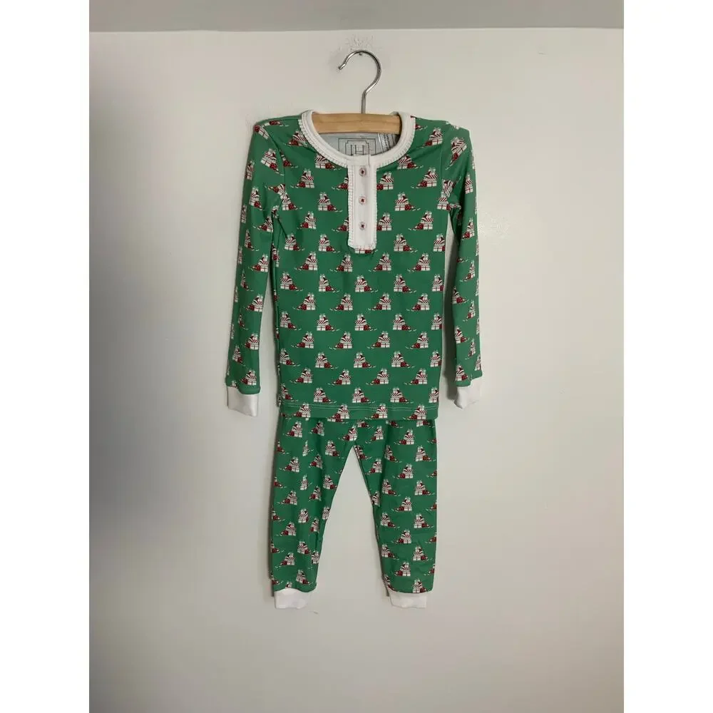 Lila + Hayes Pima Cotton Alden Girls' Pajama Pant Set size 9‎